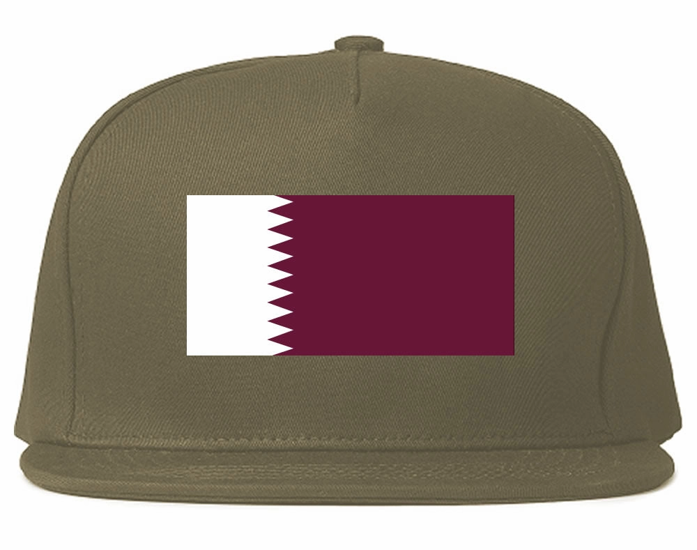 Qatar Flag Country Printed Snapback Hat Cap