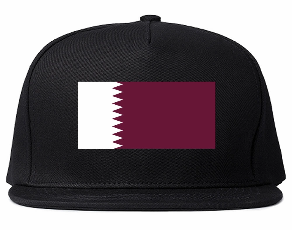 Qatar Flag Country Printed Snapback Hat Cap