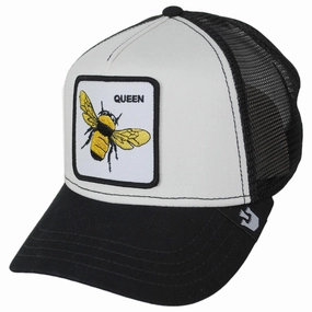 Queen Bee Mesh Trucker Snapback Baseball Cap