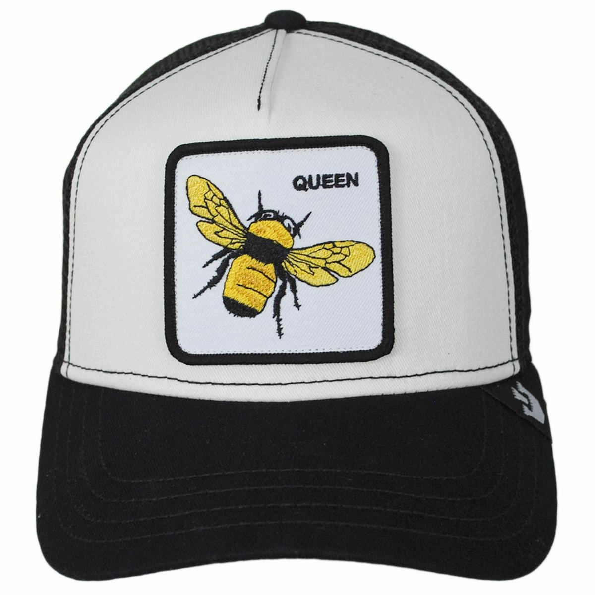Queen Bee Mesh Trucker Snapback Baseball Cap
