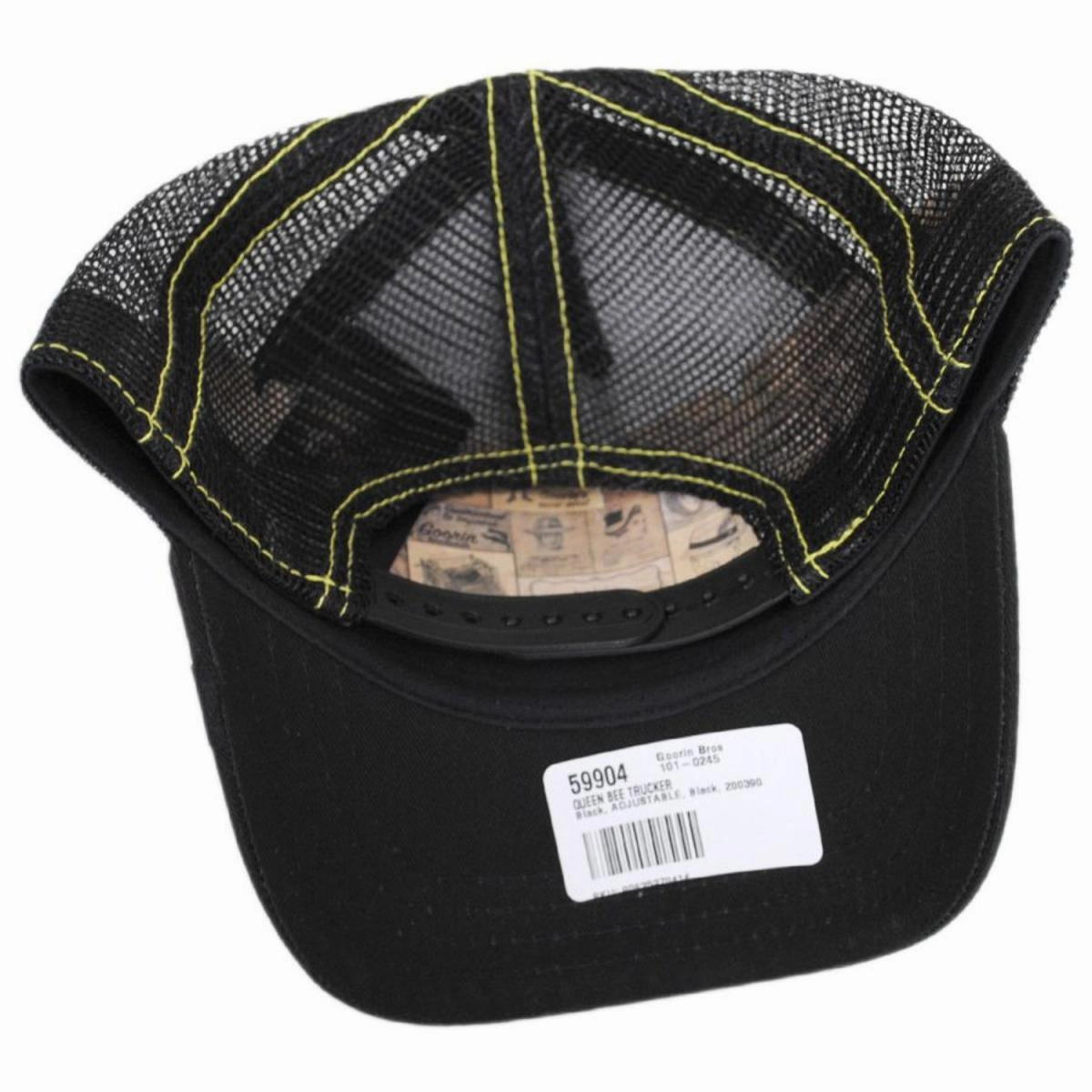 Queen Bee Mesh Trucker Snapback Baseball Cap