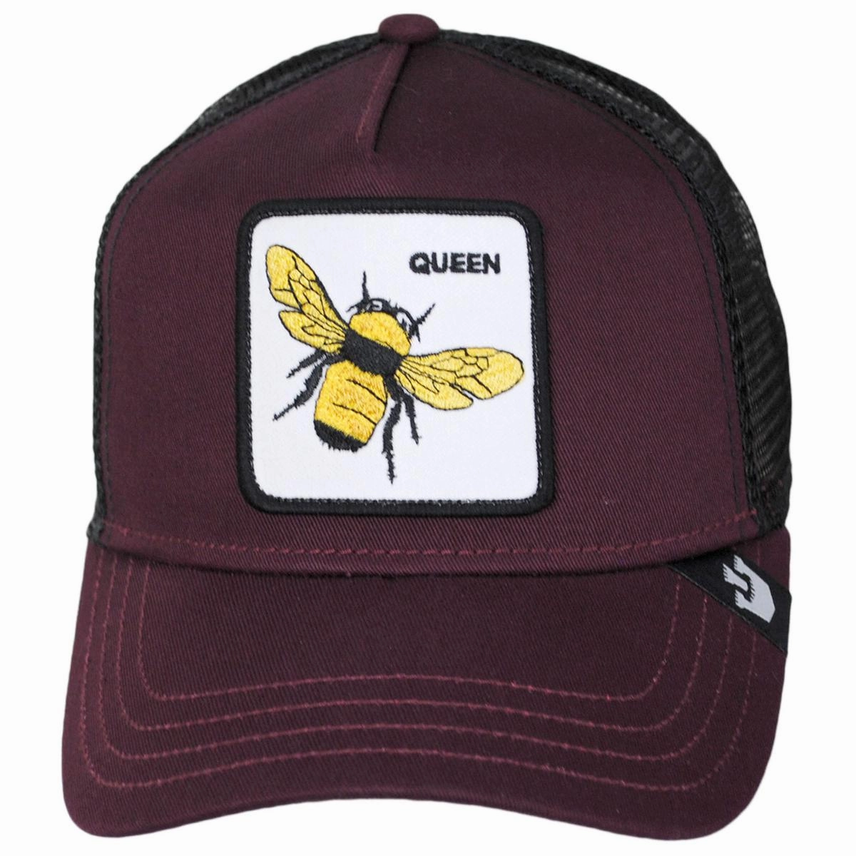 Queen Bee Mesh Trucker Snapback Baseball Cap