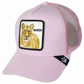 Queen Mesh Trucker Snapback Baseball Cap