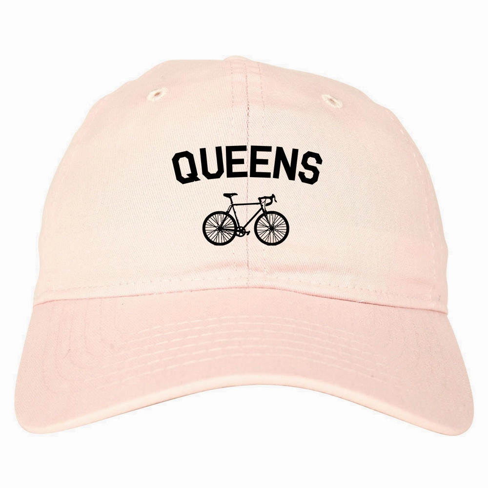 Queens New York Vintage Bike Cycling Mens Dad Hat