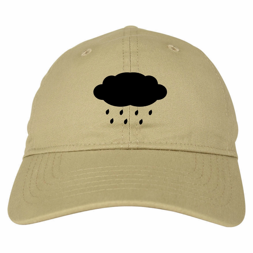 Rain Cloud Mens Dad Hat Baseball Cap