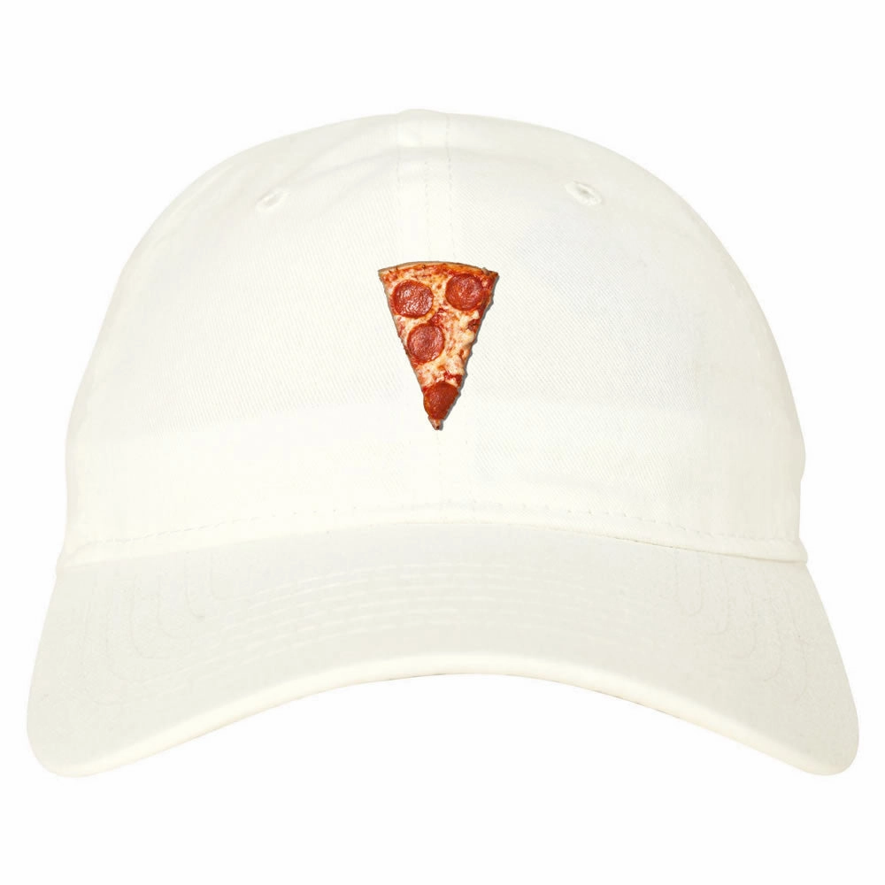 Real Pizza with Pepperoni Meme Dad Hat Cap