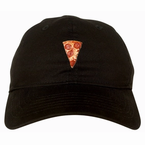 Real Pizza with Pepperoni Meme Dad Hat Cap