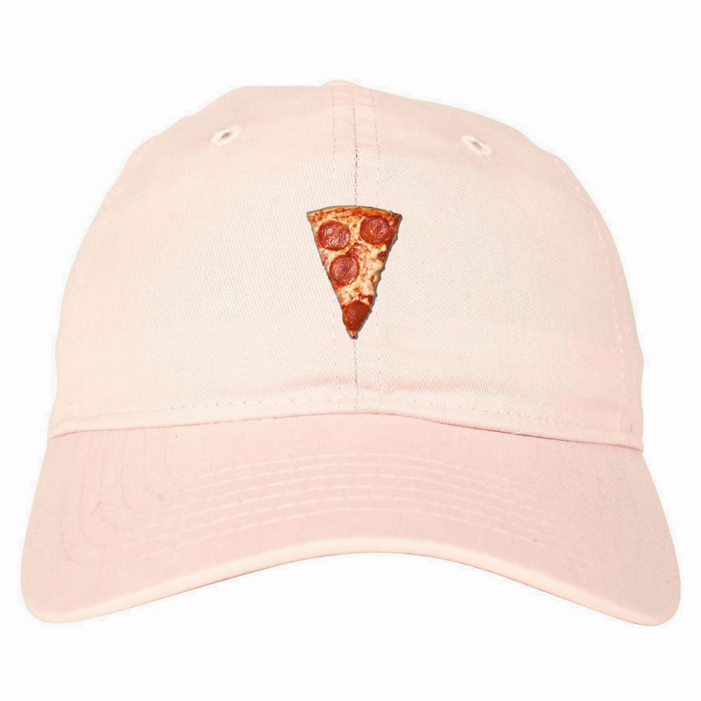 Real Pizza with Pepperoni Meme Dad Hat Cap