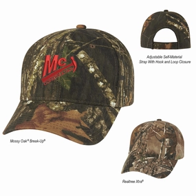Realtree? And Mossy Oak? Hunter's Retreat Camouflage Cap