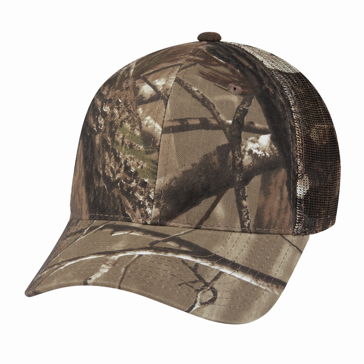 Realtree? And Mossy Oak? Hunter's Retreat Mesh Back Camouflage Cap