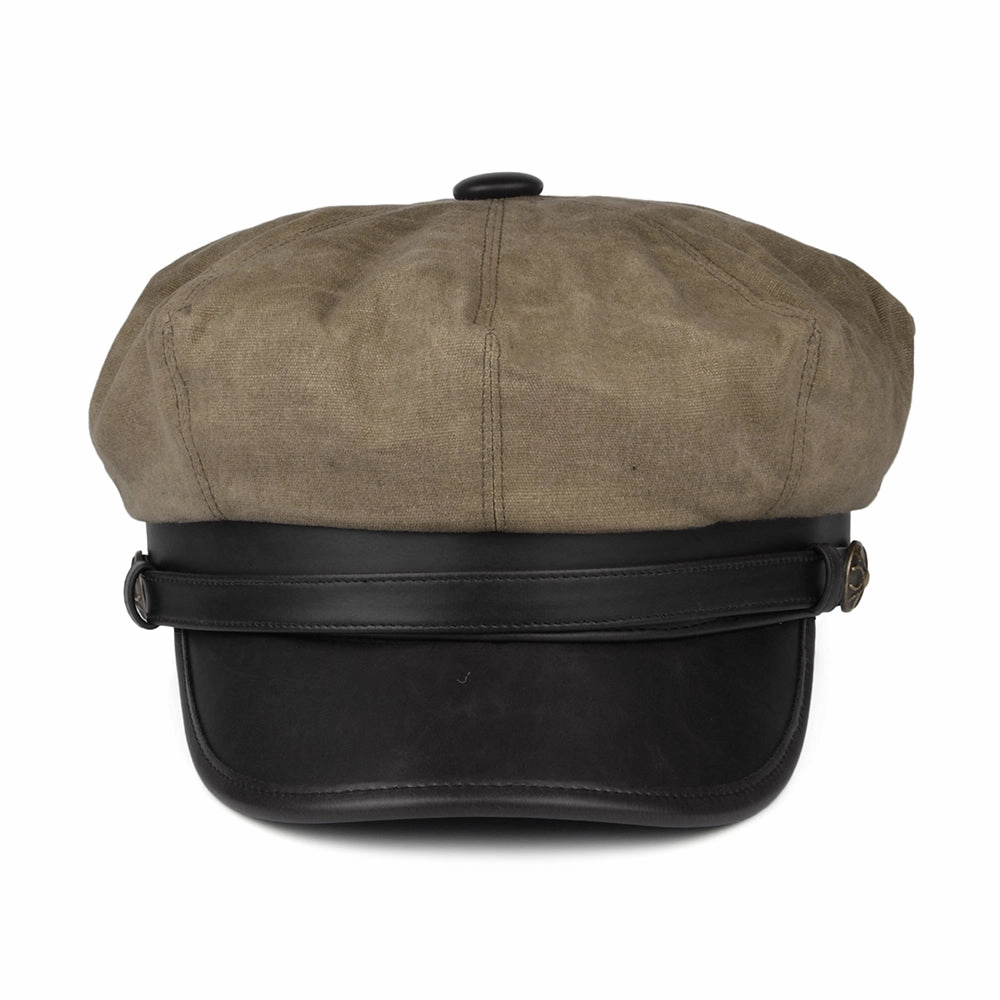 Rebel Motorcycle Cap - British Tan