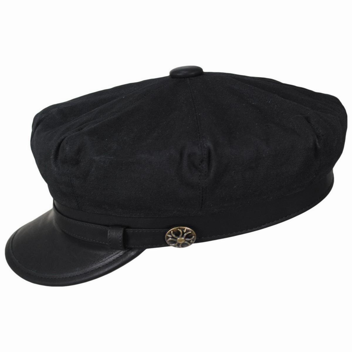 Rebel Wax Cotton Blend Motorcycle Cap