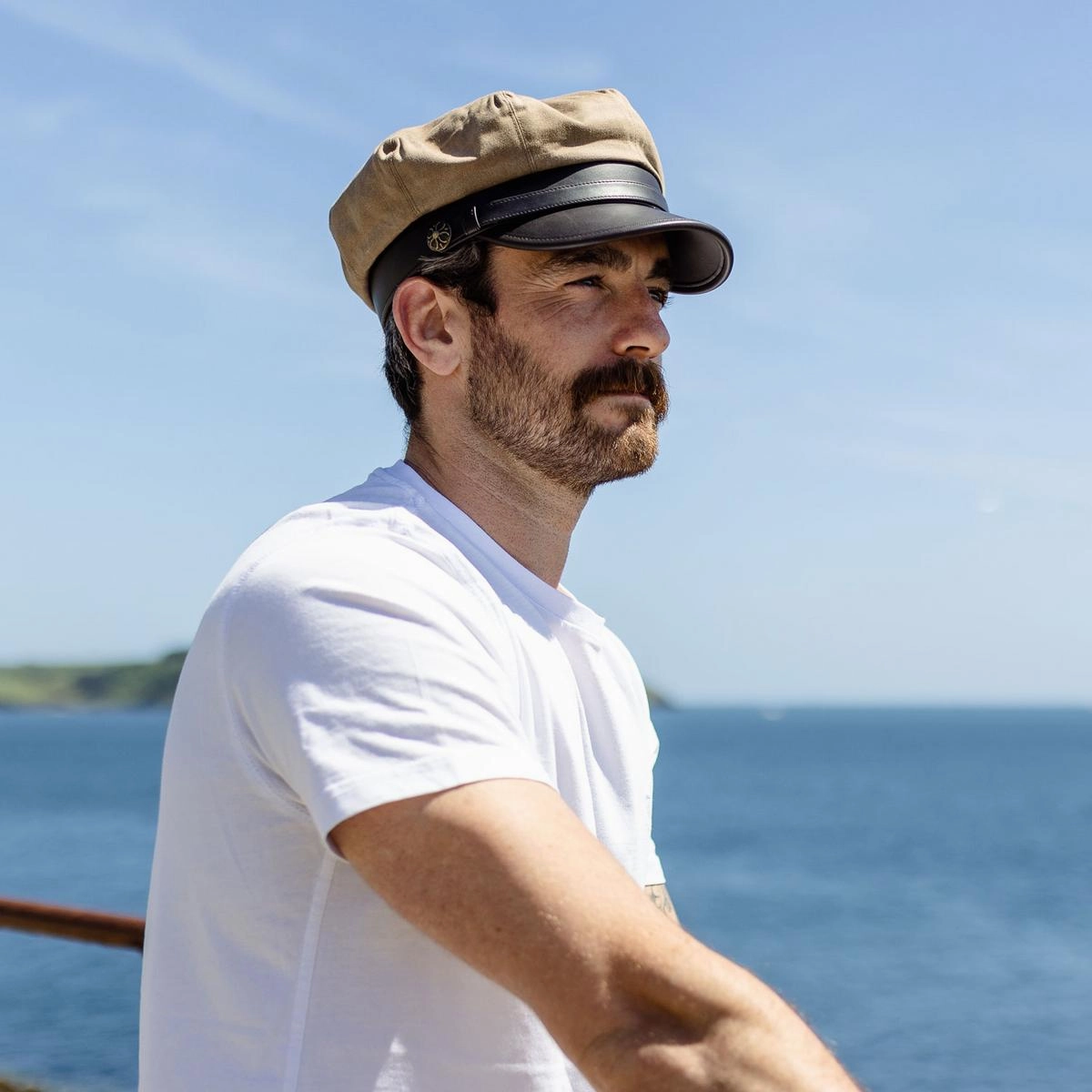 Rebel Wax Cotton Blend Motorcycle Cap