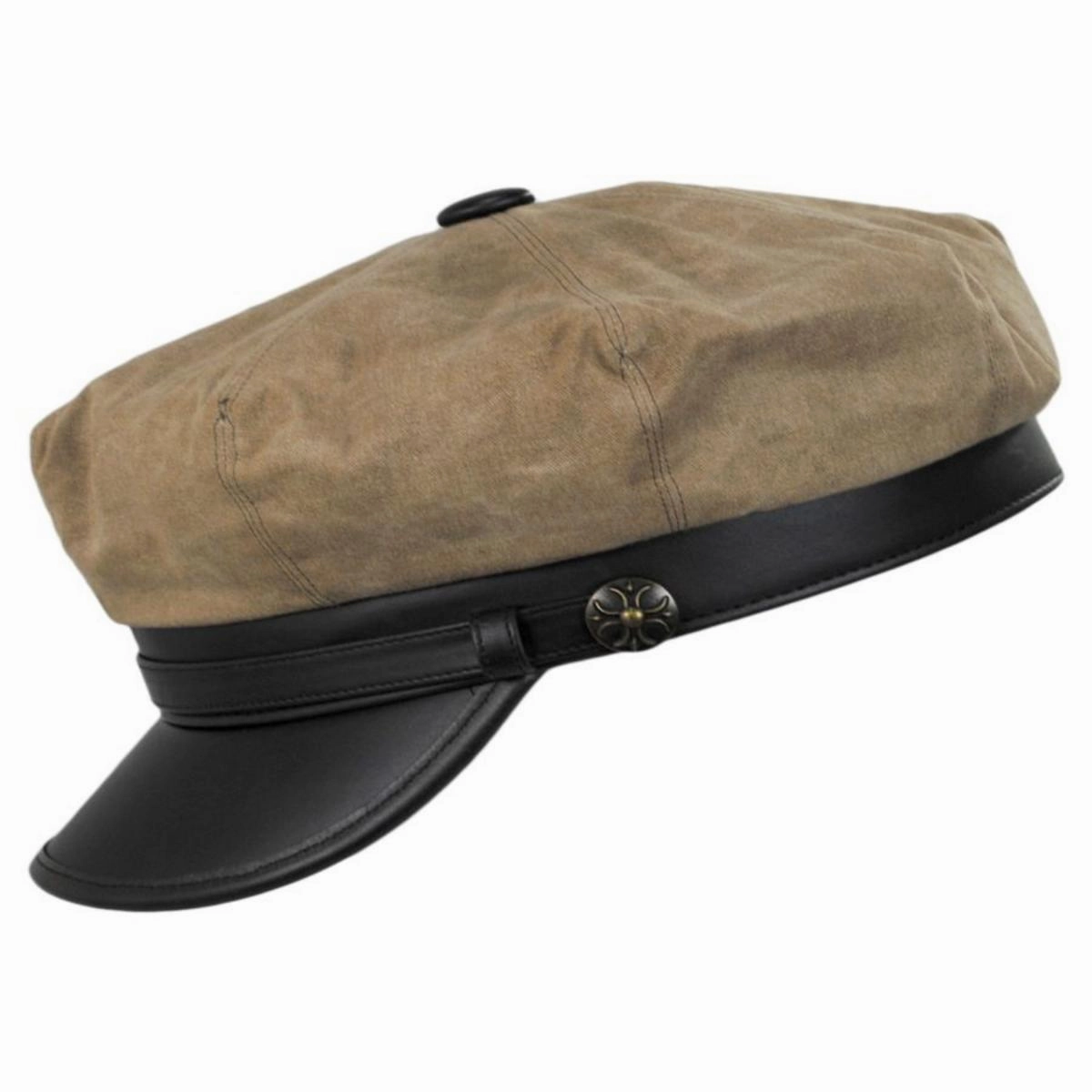 Rebel Wax Cotton Blend Motorcycle Cap