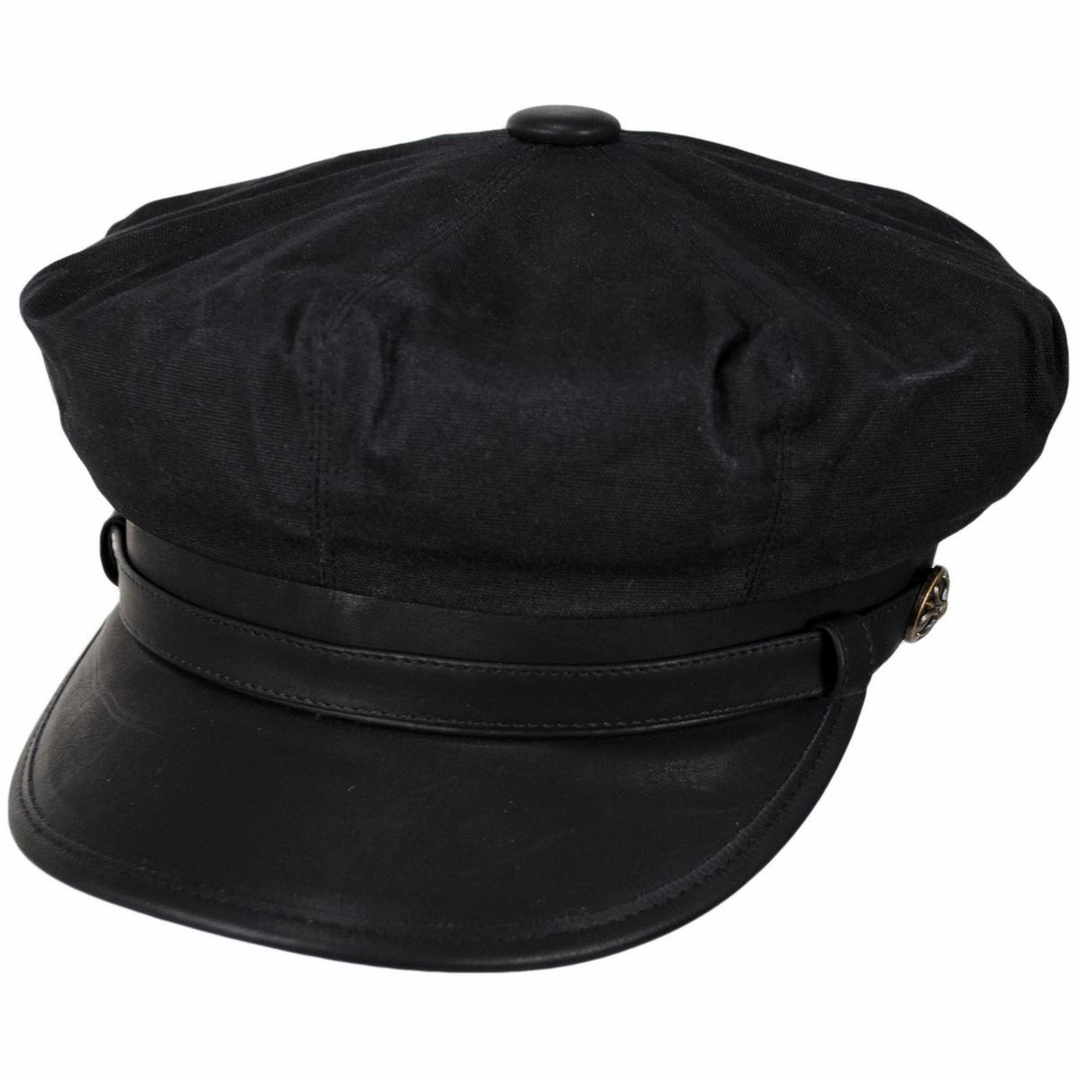 Rebel Wax Cotton Blend Motorcycle Cap