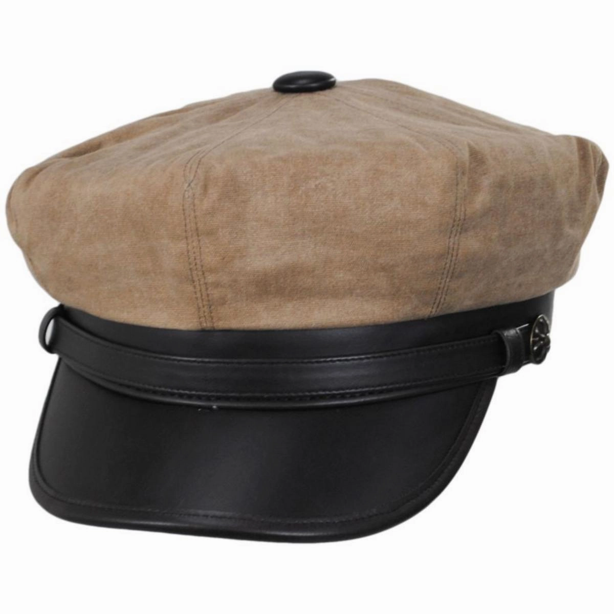 Rebel Wax Cotton Blend Motorcycle Cap