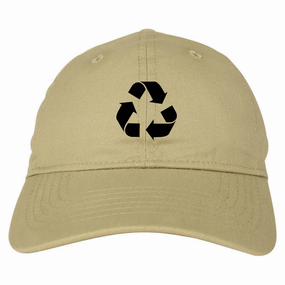 Recylce Logo Chest Mens Dad Hat Baseball Cap