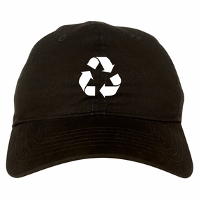 Recylce Logo Chest Mens Dad Hat Baseball Cap