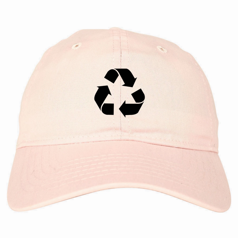 Recylce Logo Chest Mens Dad Hat Baseball Cap