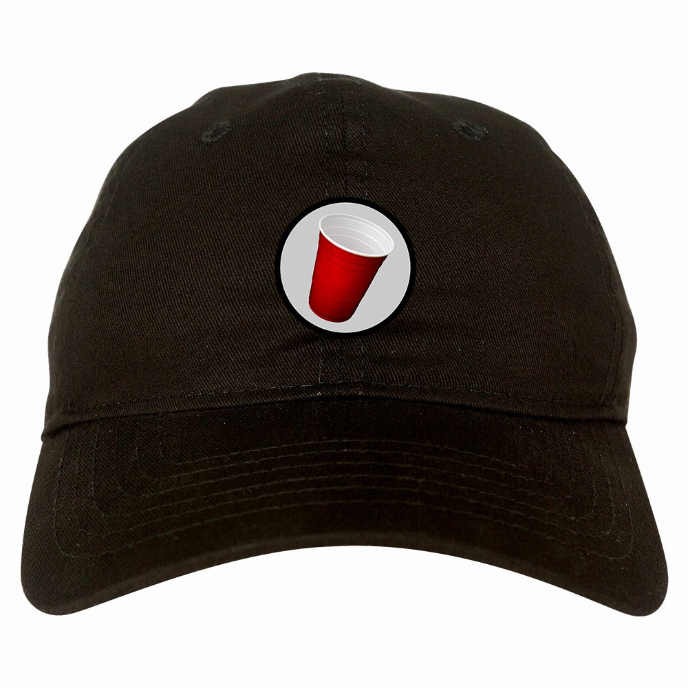 Red Party Cup Chest Mens Dad Hat Baseball Cap