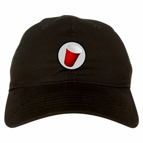 Red Party Cup Chest Mens Dad Hat Baseball Cap