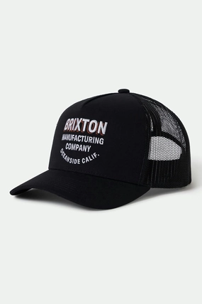 Redoubt Netplus Trucker Hat - Black/Black