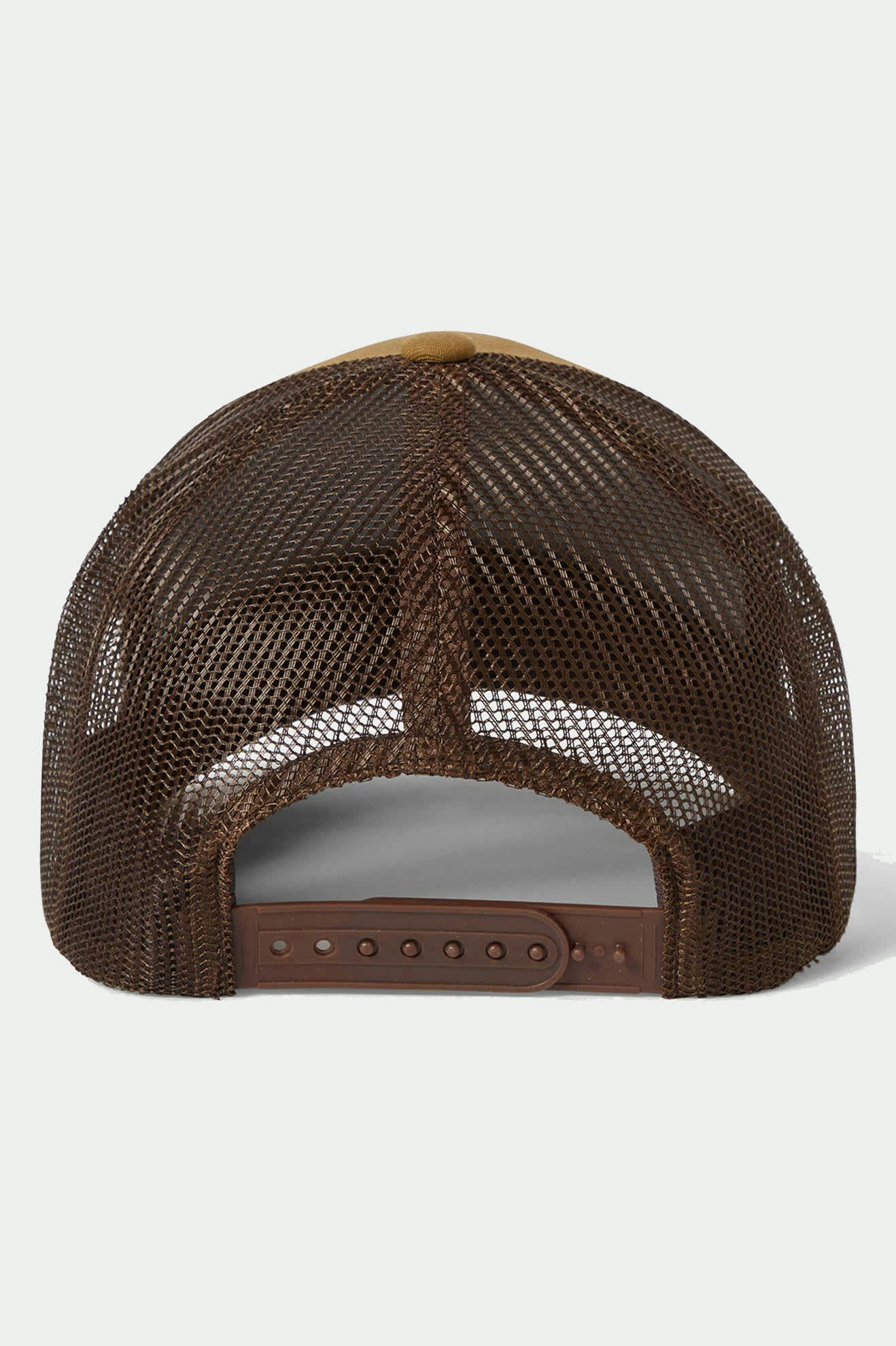 Regal Netplus Trucker Hat - Dark Khaki/Coffee