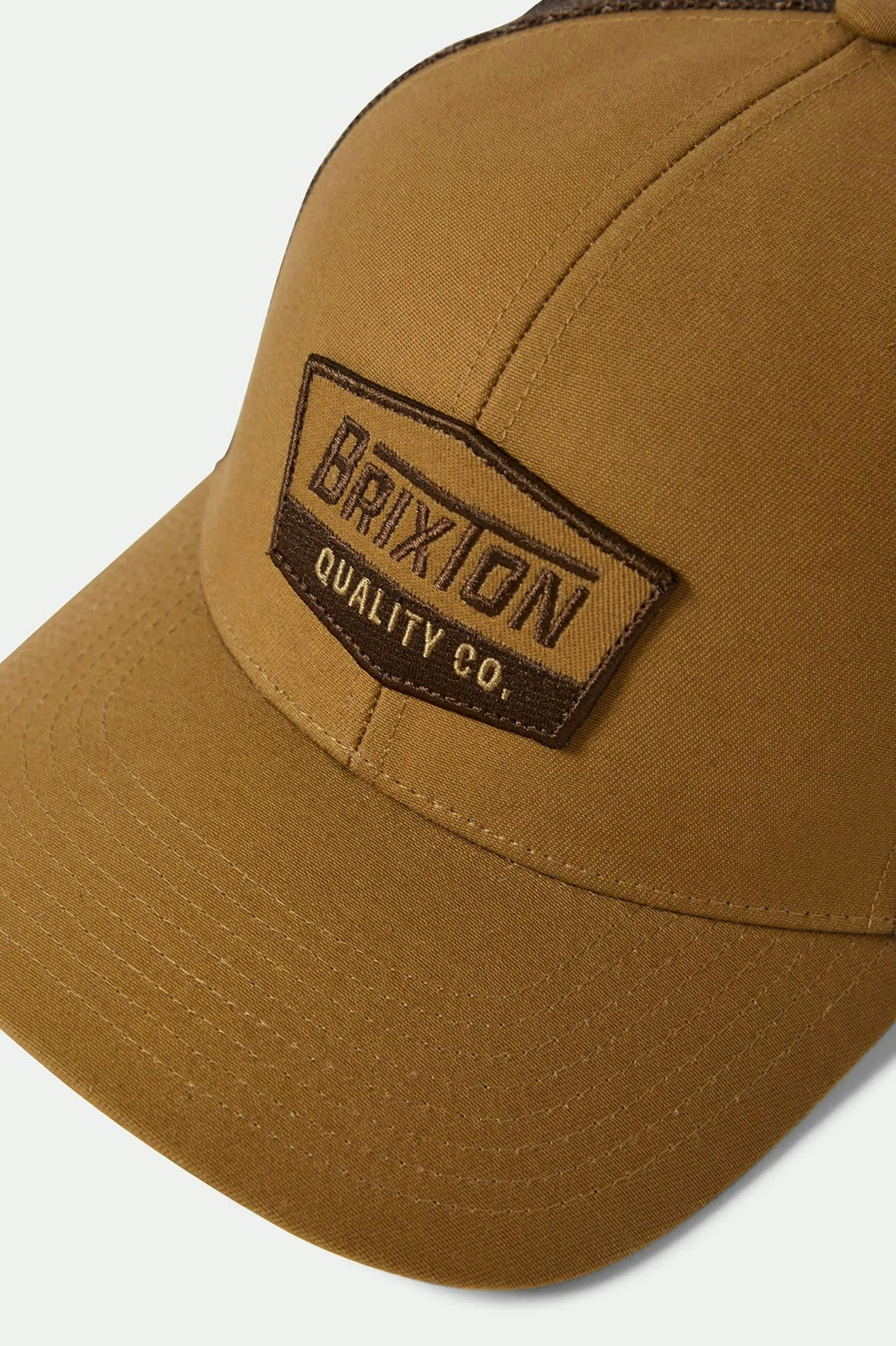 Regal Netplus Trucker Hat - Dark Khaki/Coffee