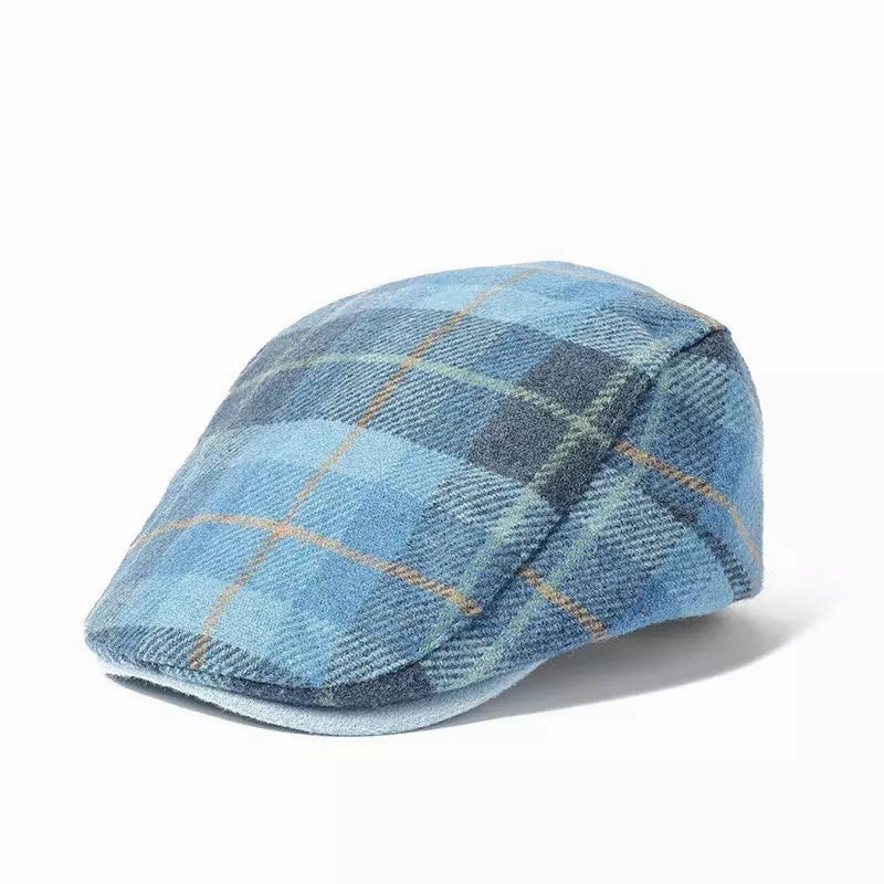 Reinhardt Plaid Flat Cap