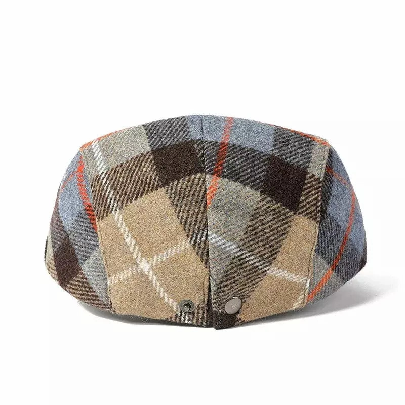 Reinhardt Plaid Flat Cap
