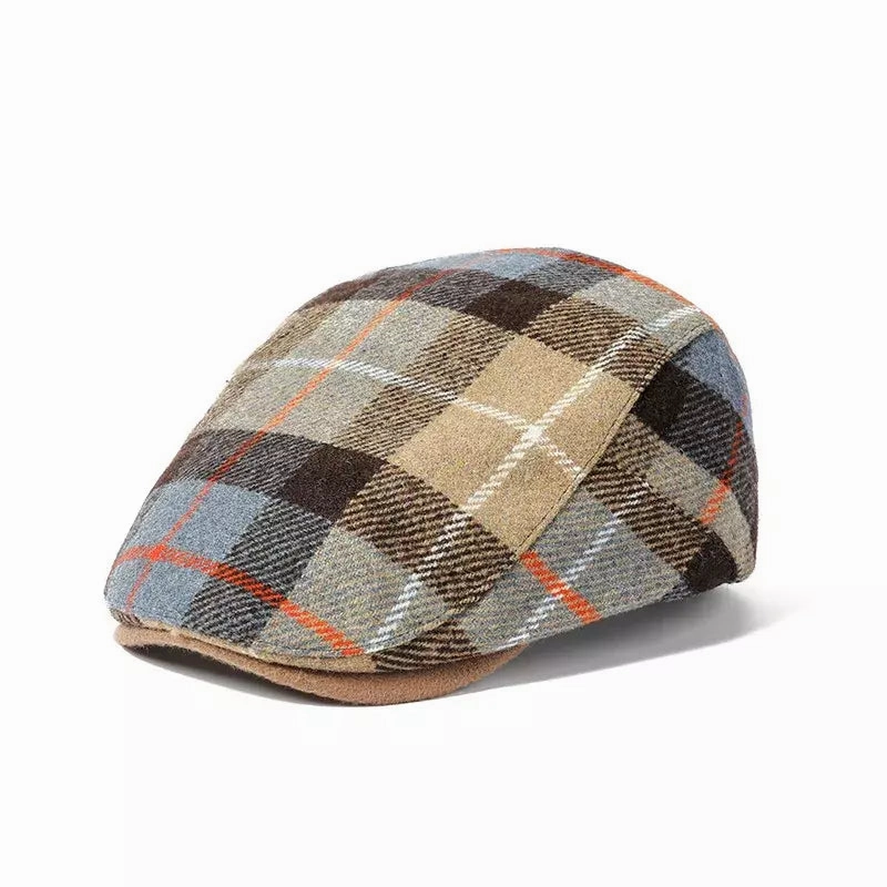 Reinhardt Plaid Flat Cap