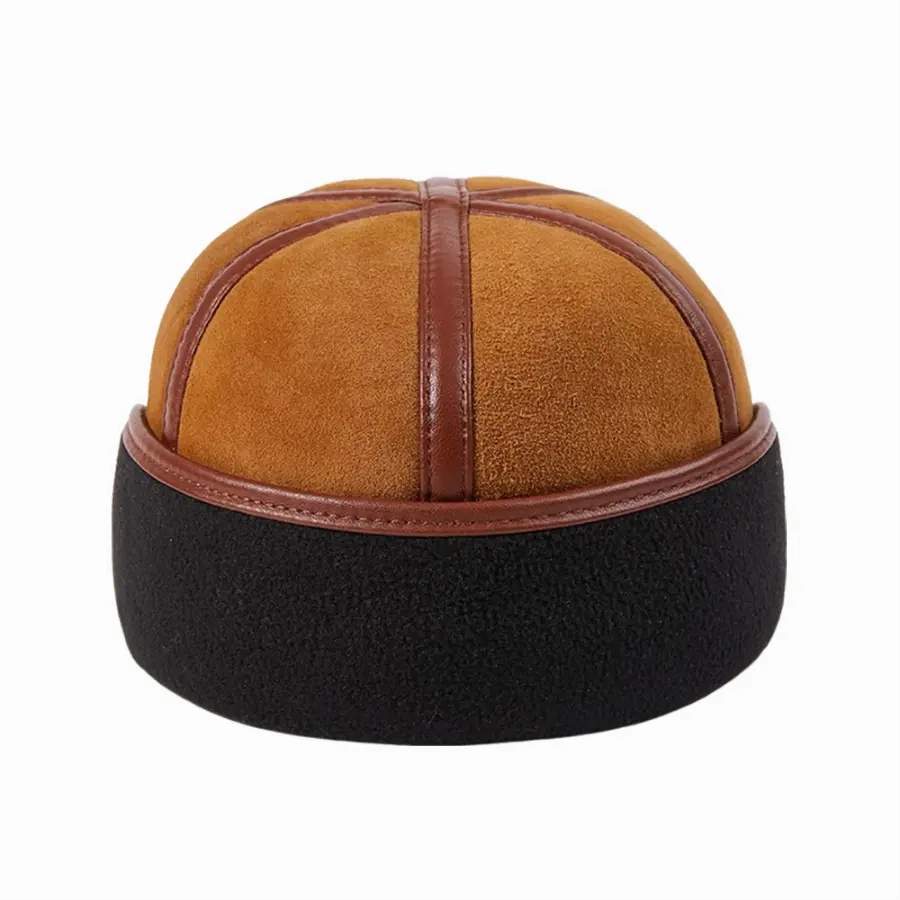 Renton Earflaps Genuine Leather Cap