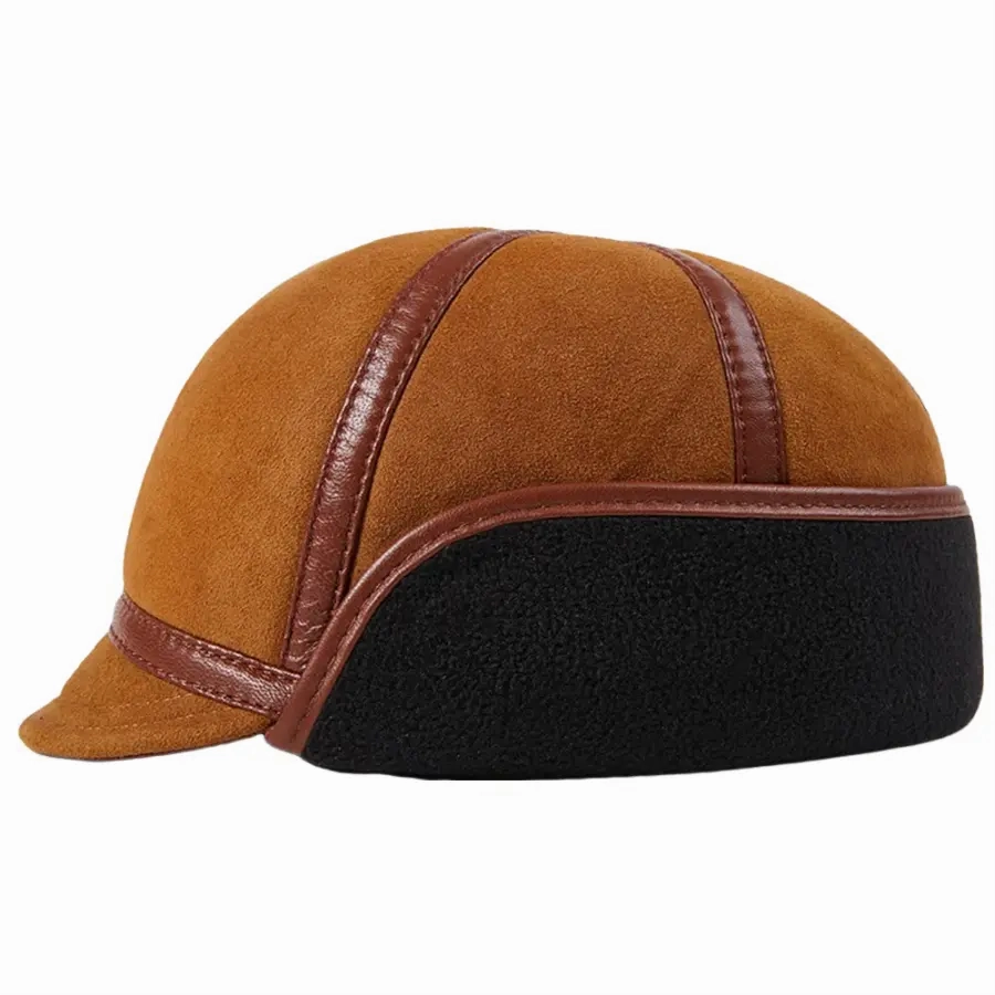 Renton Earflaps Genuine Leather Cap