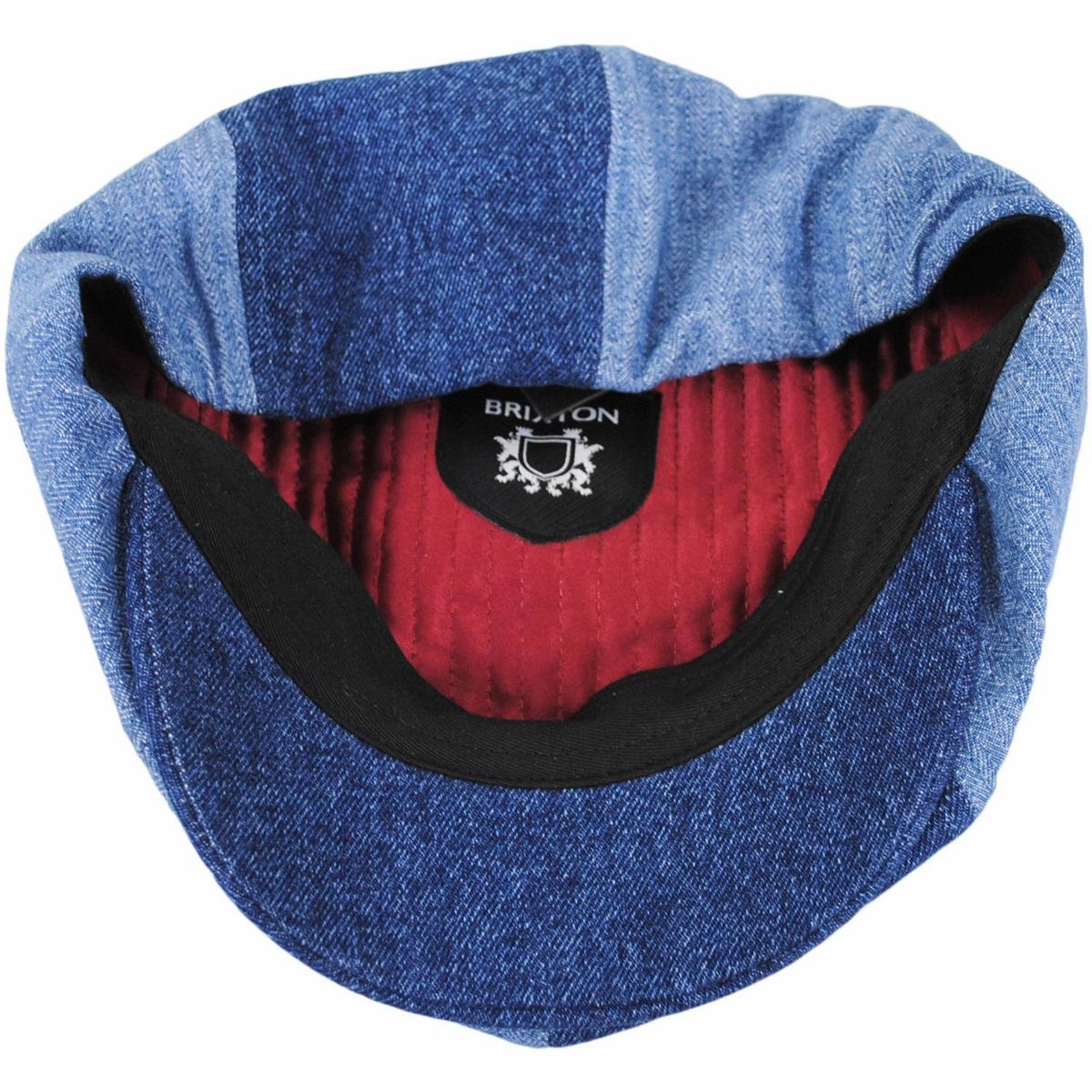 Reserve Assembly Herringbone and Denim Brood Newsboy Cap