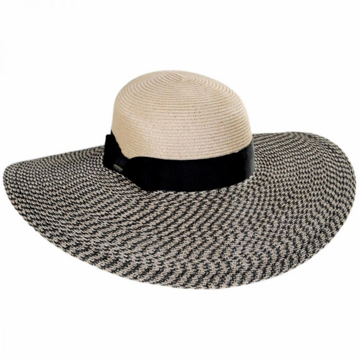 Resort Straw Swinger Wide Brim Hat