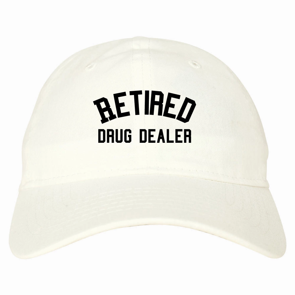 Retired Drug Dealer Mens Dad Hat Baseball Cap
