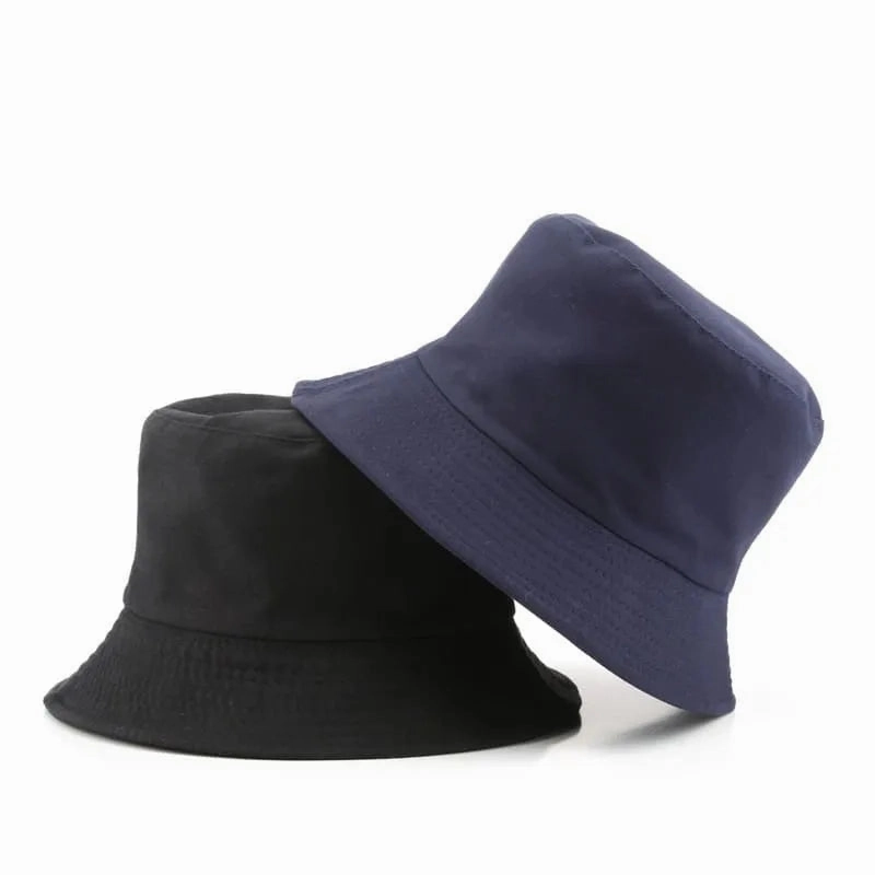 Reversible Plain Bucket Hat
