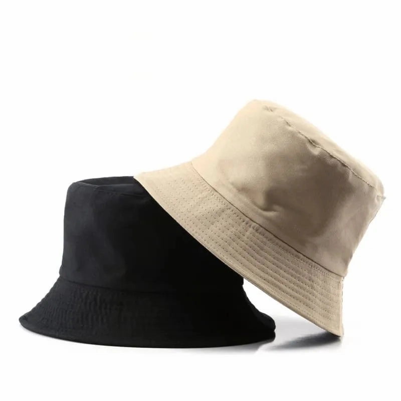Reversible Plain Bucket Hat