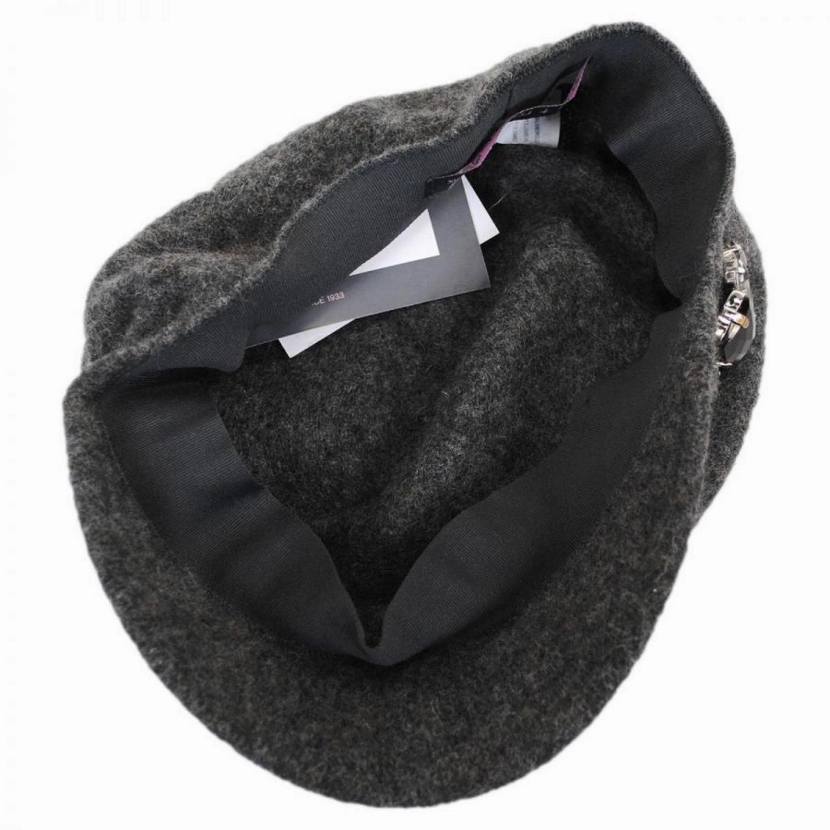 Rhinestone Wool Cap
