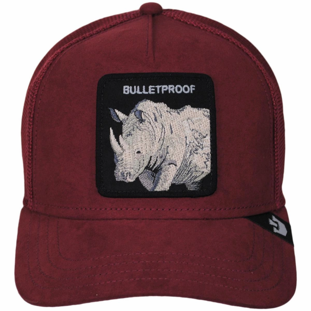 Rhino Suede Mesh  Trucker Snapback Baseball Cap