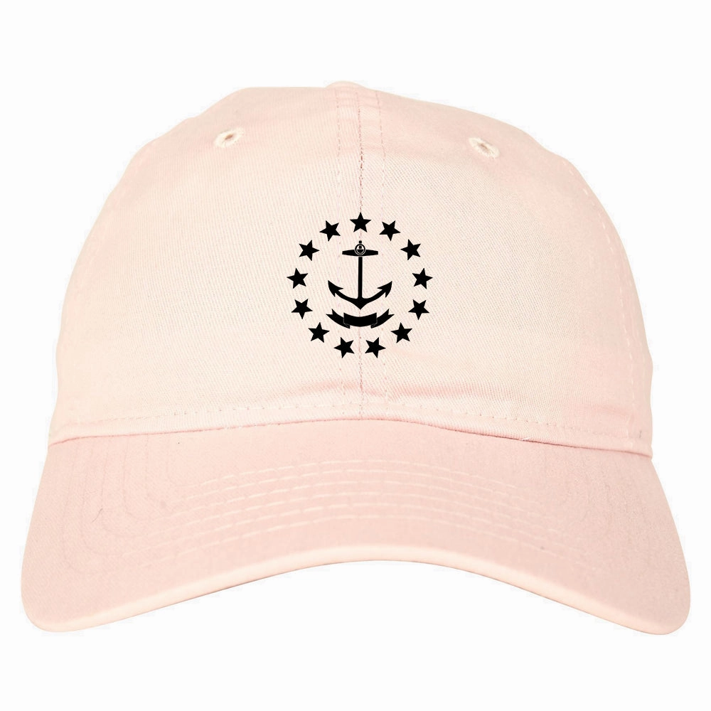Rhode Island State Flag GRAPHIC Mens Dad Hat
