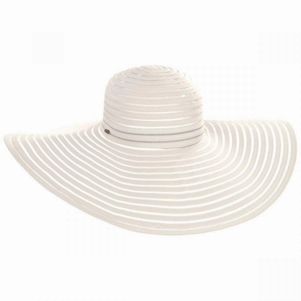 Ribbon and Mesh Swinger Sun Hat