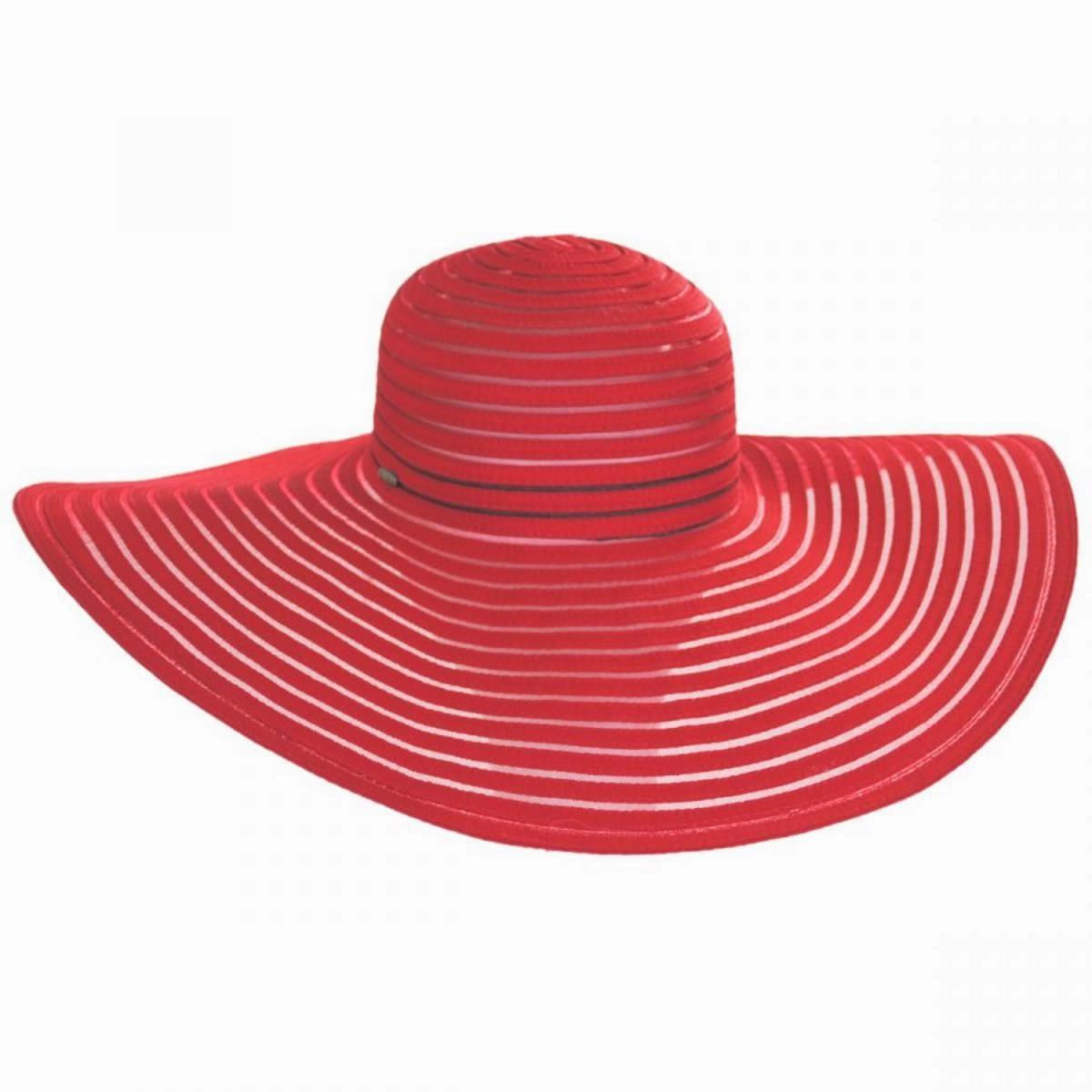 Ribbon and Mesh Swinger Sun Hat