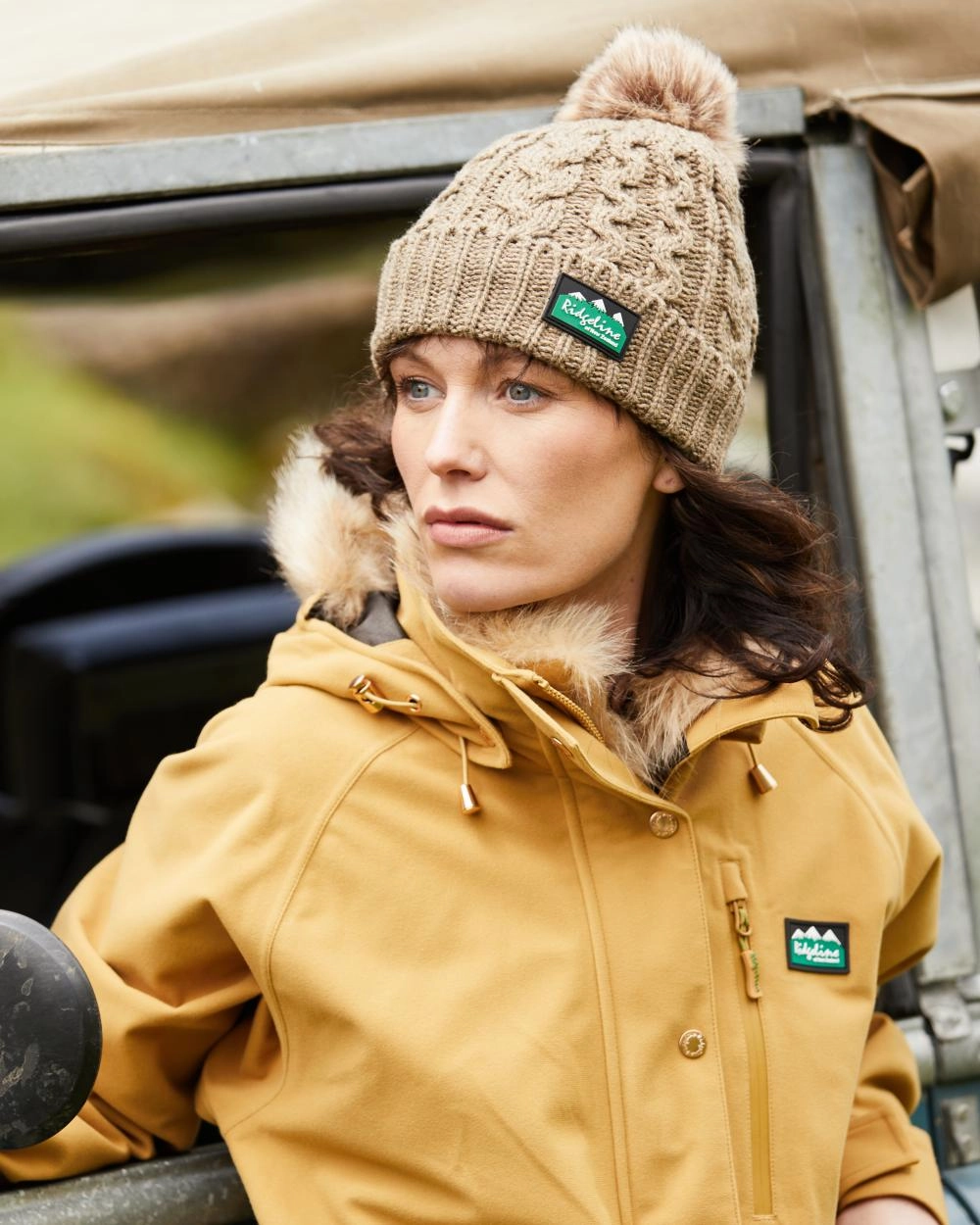 Ridgeline Nordic Fleck Bobble Hat