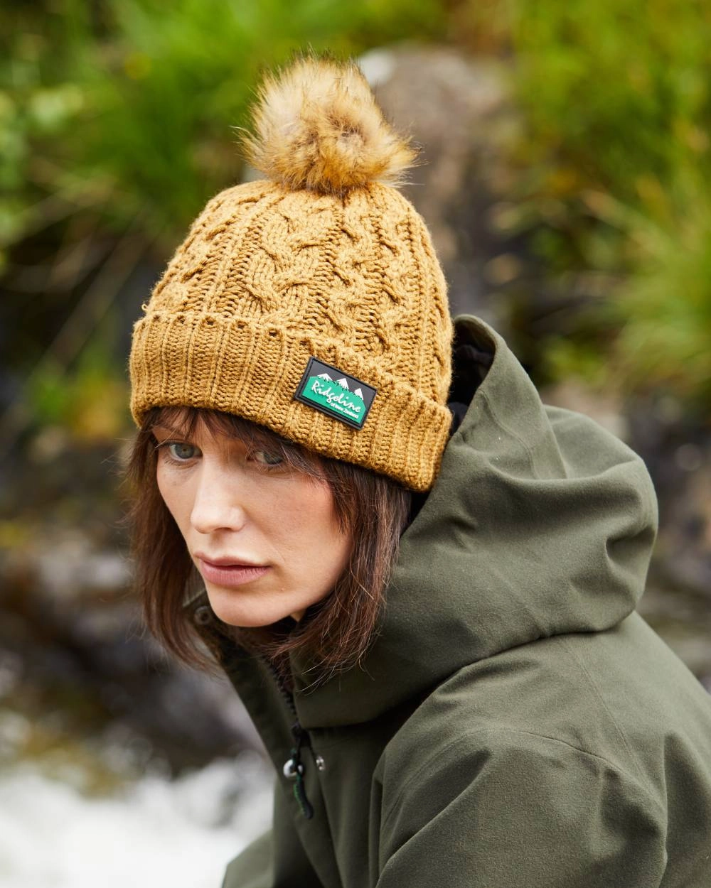 Ridgeline Nordic Fleck Bobble Hat