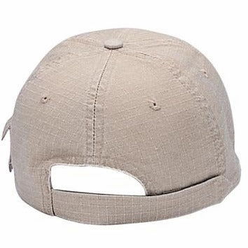 Rip-Stop Fabric Cotton Washed Cap