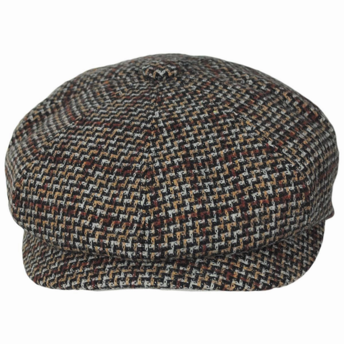 Rishton Wool Blend Earflap Newsboy Cap