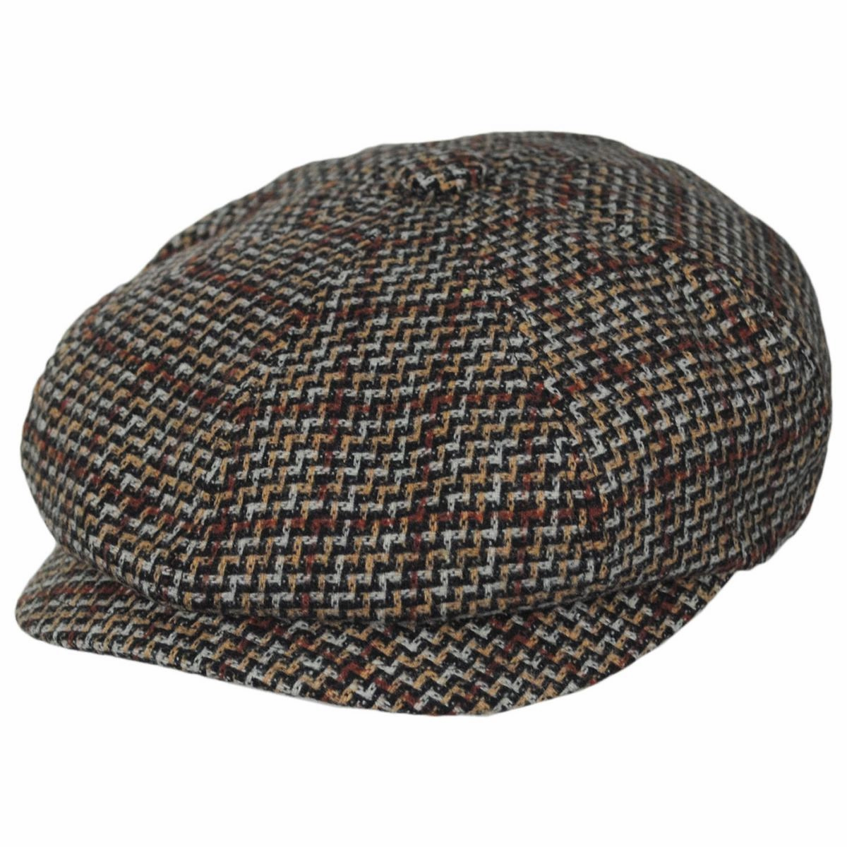 Rishton Wool Blend Earflap Newsboy Cap
