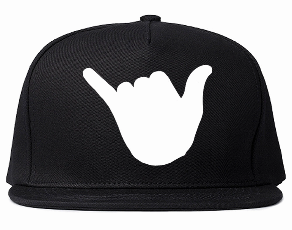 Rock On Hand Chest Mens Snapback Hat