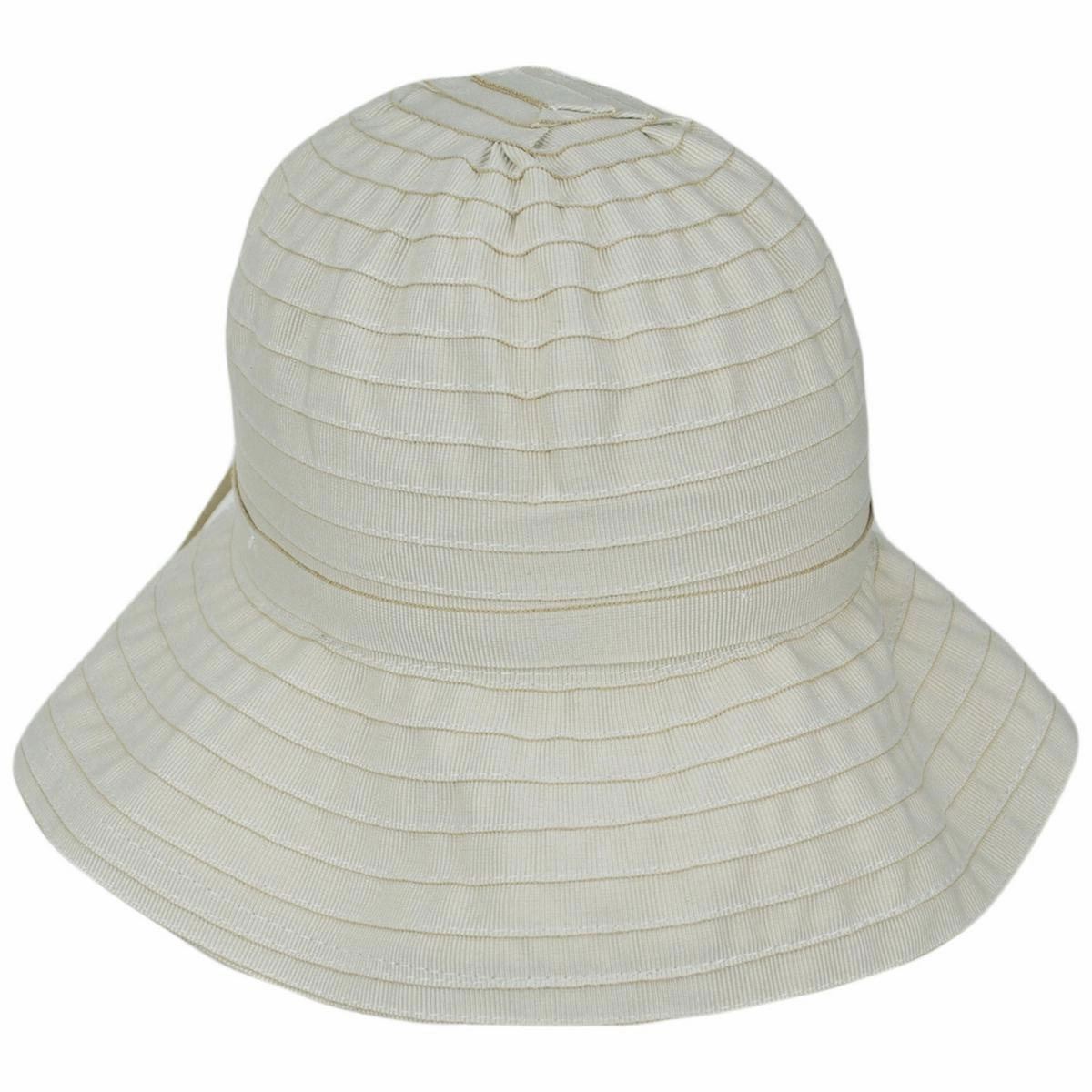 Roller Ribbon Cotton Blend Sun Hat